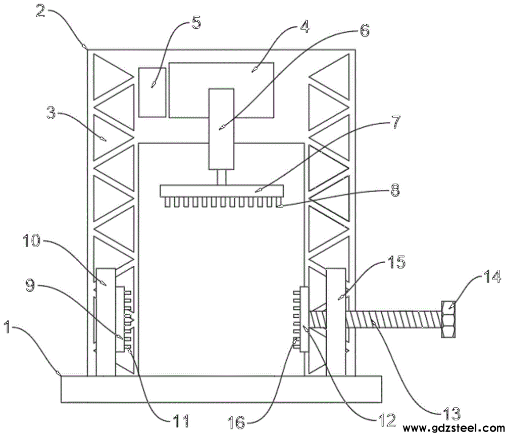 一种模具钢用夹具的制作方法